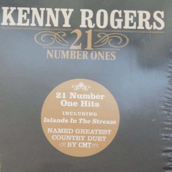 KENNY ROGERS 21 NUMBER ONES CD NEW - Picture 2 of 5